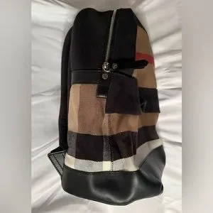 Burberry | Bags | Burberry Jute Calfskin Mega Check Unisex  display picture 1